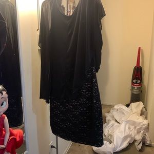 Women’s black party dress